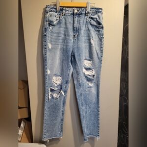 Refuge Denim Light Blue Jeans,  Size 9 (30)